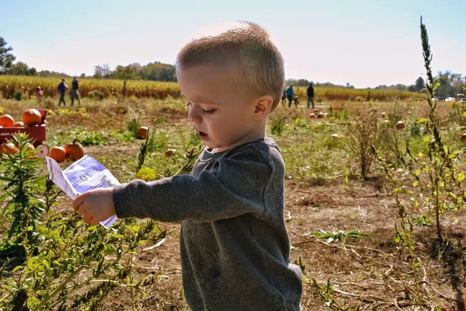 farmer children